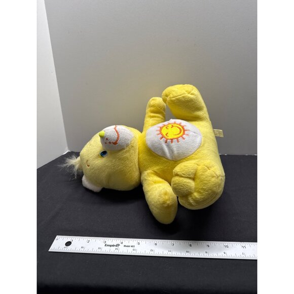 Care Bears Funshine Bear Plush 12" Yellow Soft Toy By King Plush Vintage 2003 - Picture 4 of 9